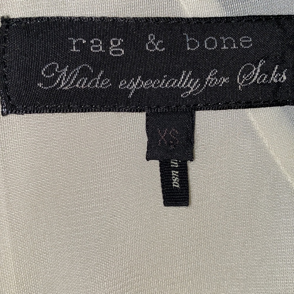 Rag & Bone Polyester Shell Tank Lined Vinyl Dot D… - image 5